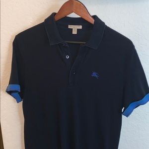 Colorblock💎Ⓜ️ Burberry polo.